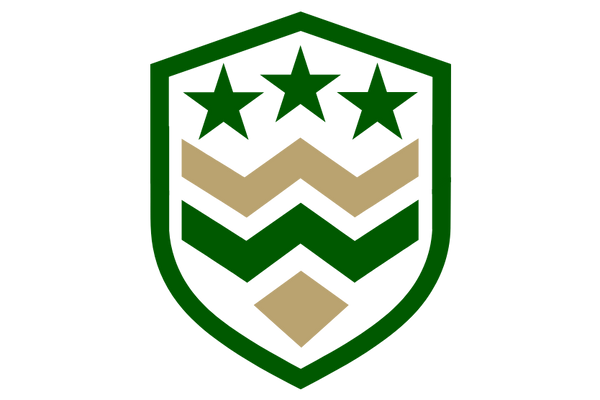 Sheridan Tactical Green and Tan Shield Logo